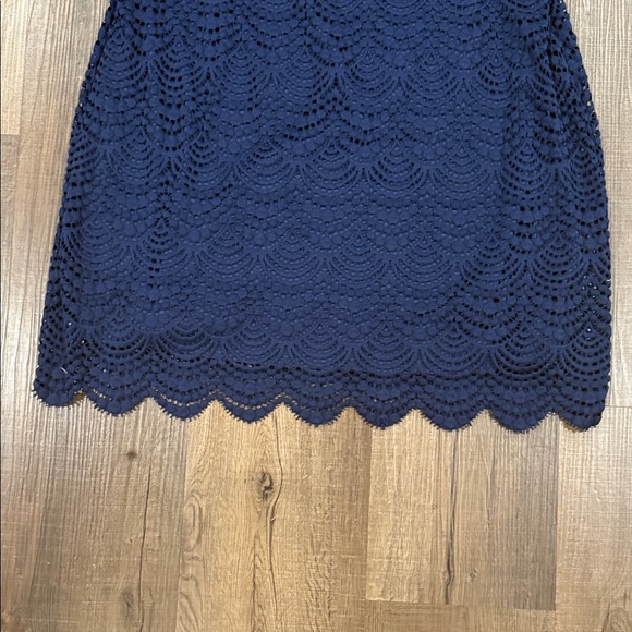 Lilly Pulitzer Jade navy lace dress - Picture 7 of 12